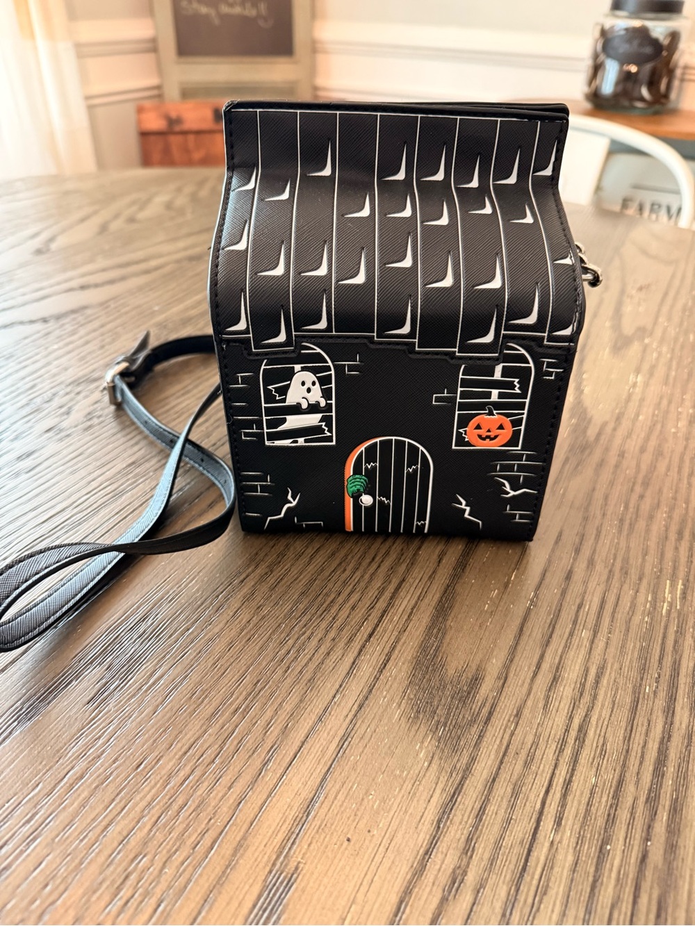 Mad Engine Haunted House Crossbody Bag
